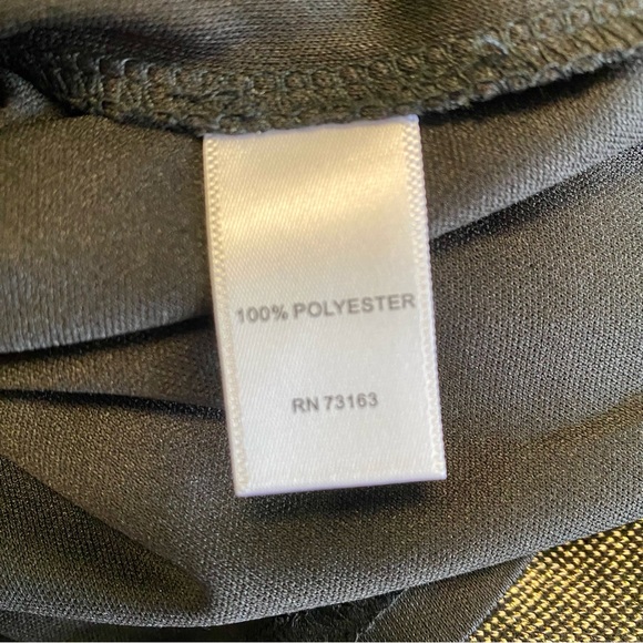 Spenser & Jeremy Black & Gold A Line Dress 👗 Sz 8 - Picture 6 of 6